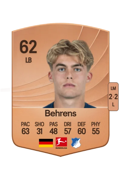 Hennes Behrens card
