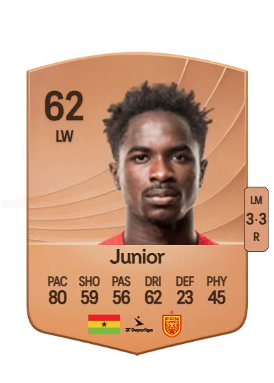 Prince Amoako Junior card