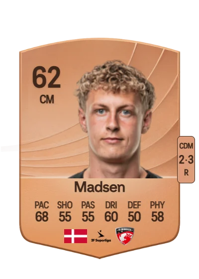 William Madsen card