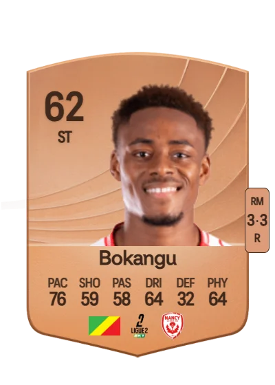 Brandon Bokangu card