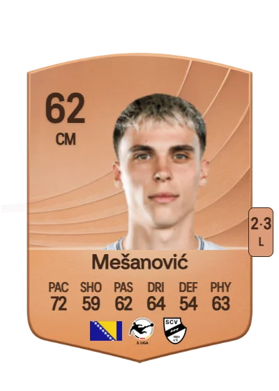 Almin Mešanović card