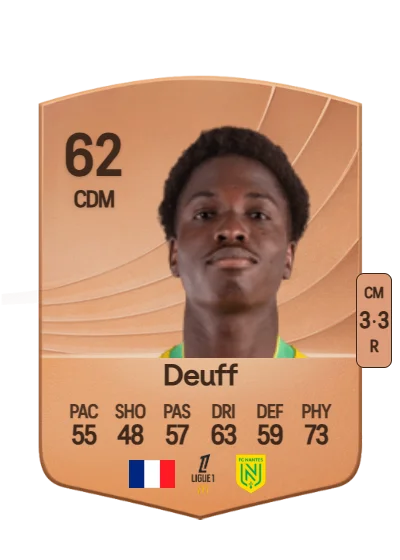 Bahmed Deuff card