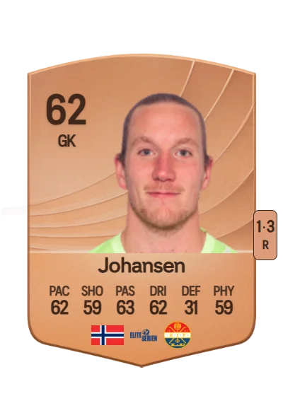 Eirik Holmen Johansen card