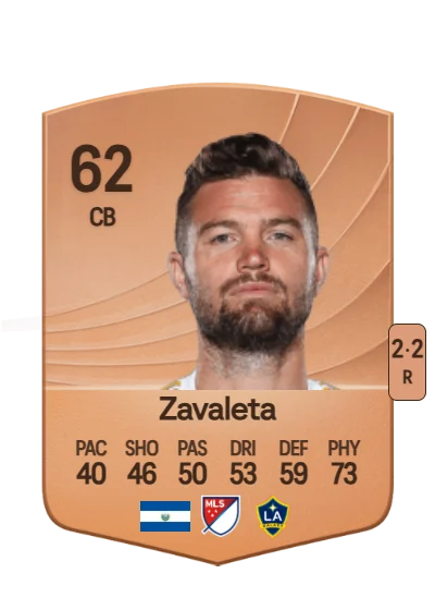 Eriq Zavaleta card