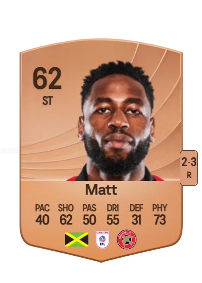 Jamille Matt card