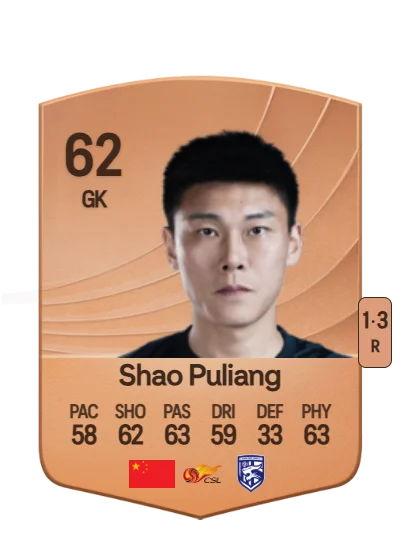 Puliang Shao card