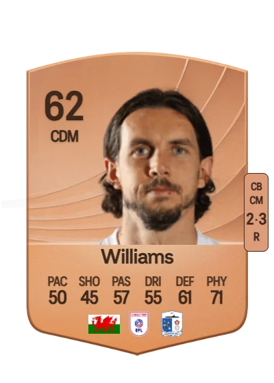 MJ Williams card