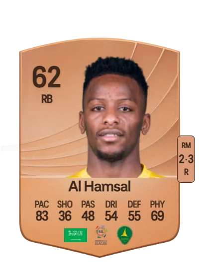 Saeed Al Hamsal card