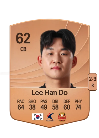 Han Do Lee card