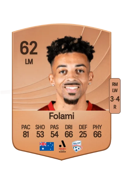 Ben Folami card