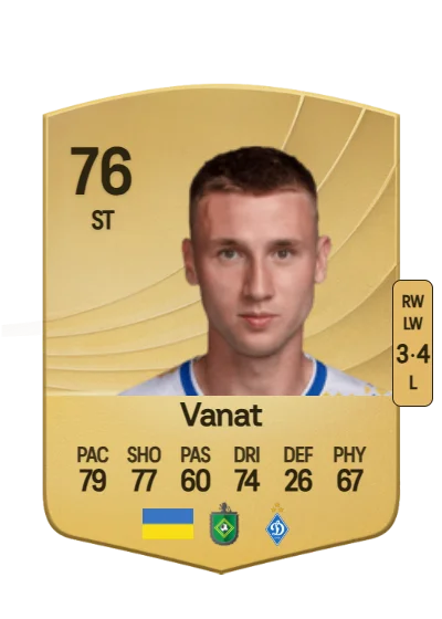 Vladyslav Vanat card