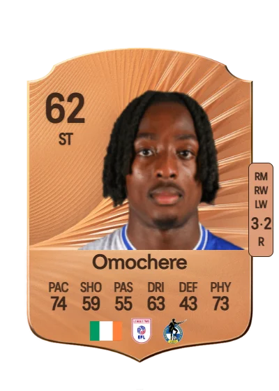 Promise Omochere card