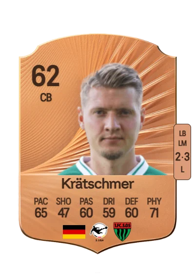 Pius Krätschmer card