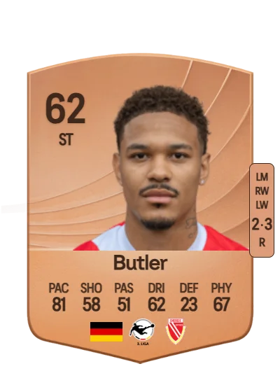 Justin Butler card