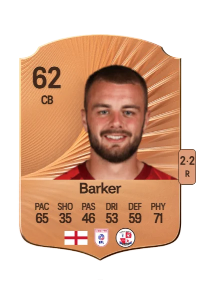 Charlie Barker card