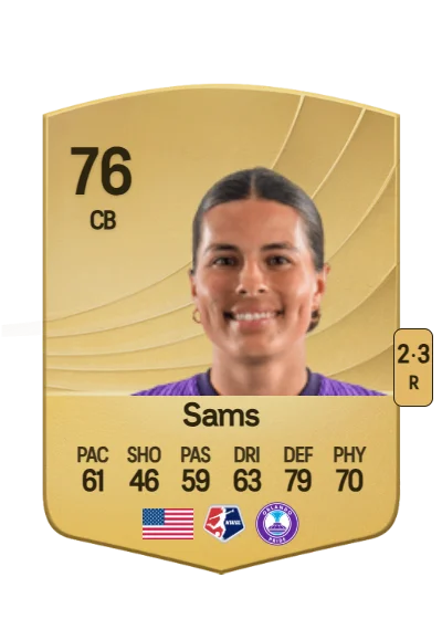 Emily Sams card