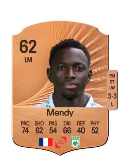 Oucasse Mendy card