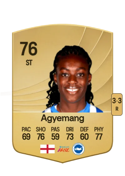 Michelle Agyemang card