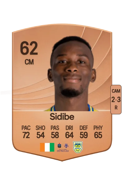 Alassane Sidibe card