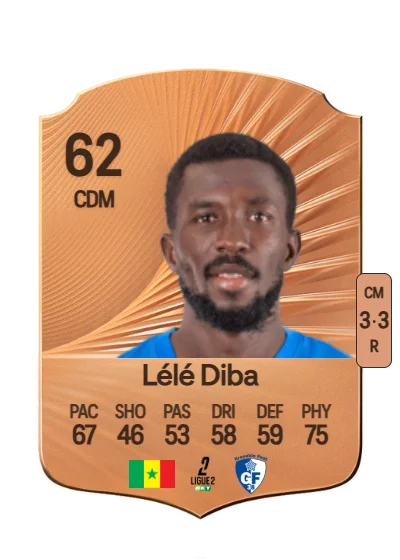 Samba Lélé Diba card
