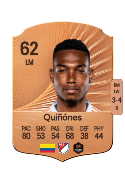 Nelson Quiñónes card