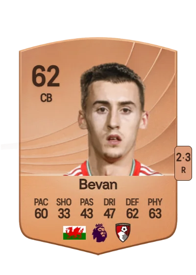 Owen Bevan card