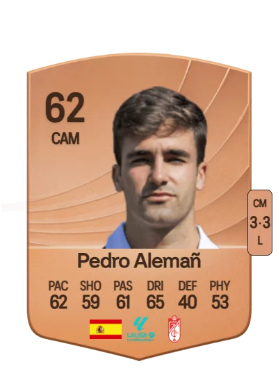 Pedro Alemañ Serna card