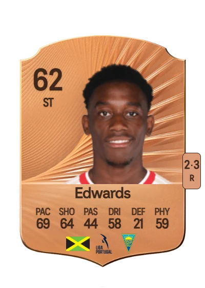 Khayon Edwards card