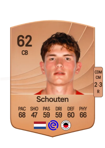 Lewis Schouten card