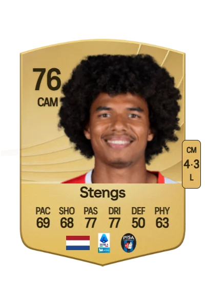 Calvin Stengs card