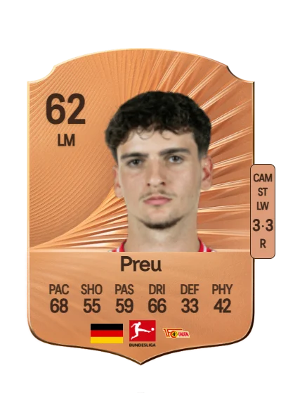 David Preu card
