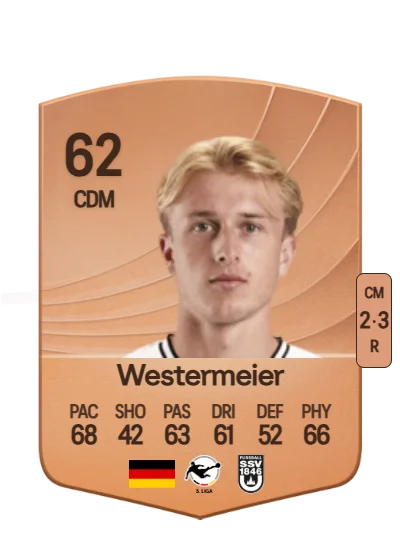 Ben Westermeier card