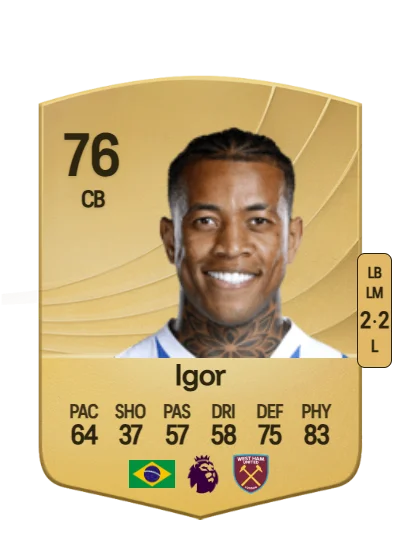 Igor Julio dos Santos de Paulo card