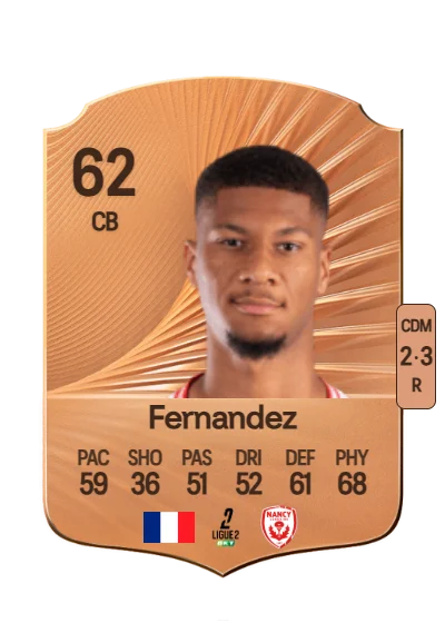 Nehemiah Fernandez card