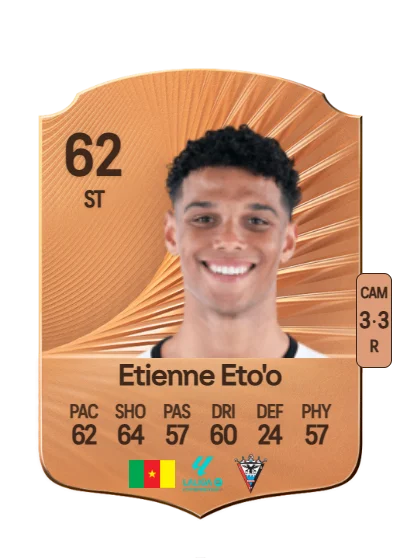 Etienne Eto'o Pineda card