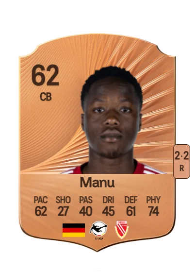 King Samuel Manu card