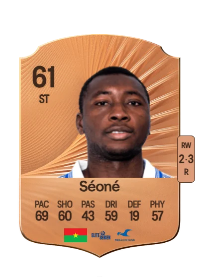 Ismaël Séoné card