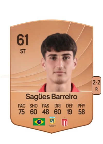 Benjamín Sagües Barreiro card