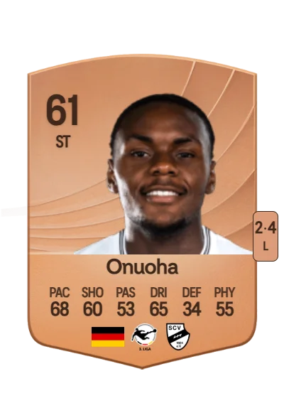 Chilohem Onuoha card
