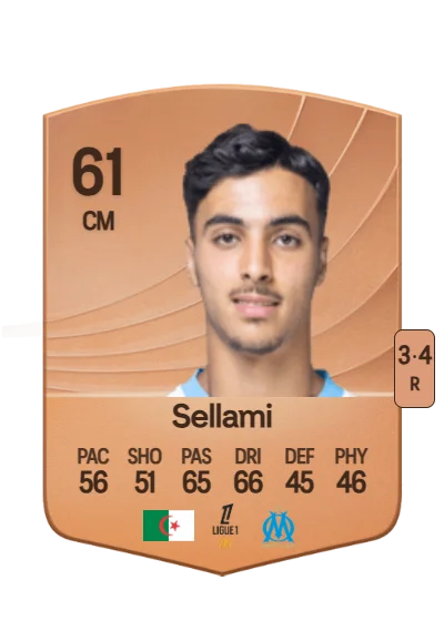 Yanis Sellami card