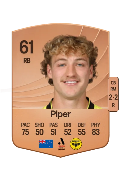 Corban Piper card