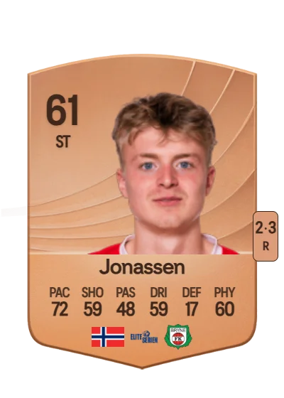 Sjur Jonassen card