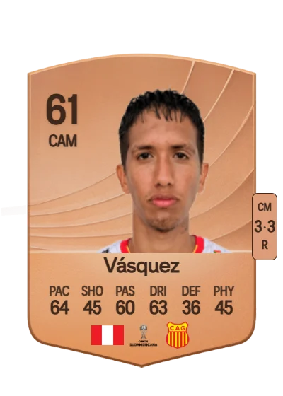 Aldair Vásquez card