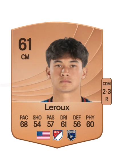Beau Leroux card