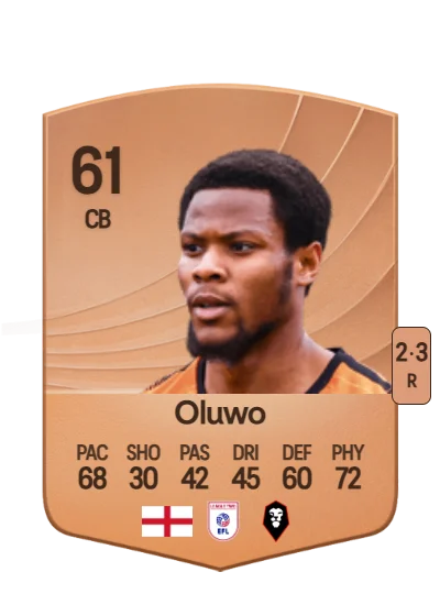 Adebola Oluwo card