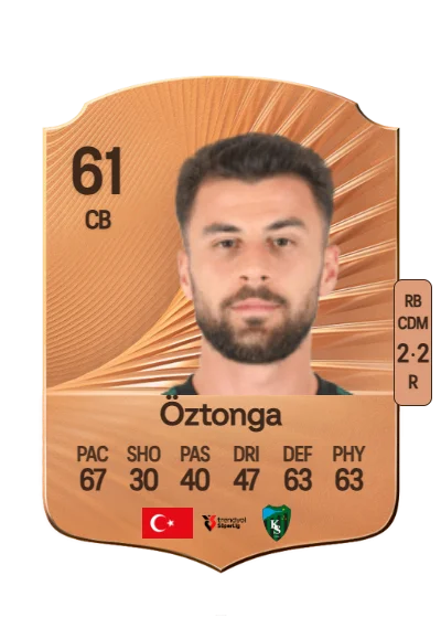 Onur Öztonga card