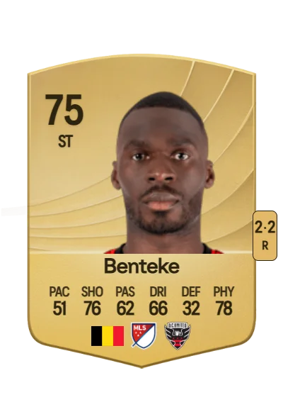 Christian Benteke card
