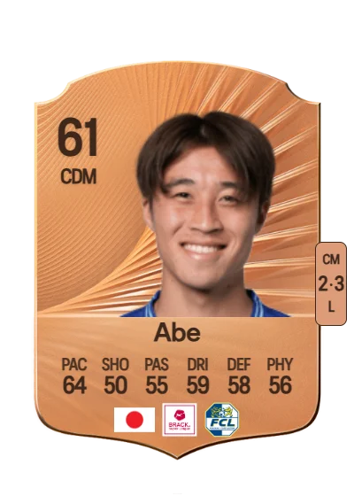 Taisei Abe card