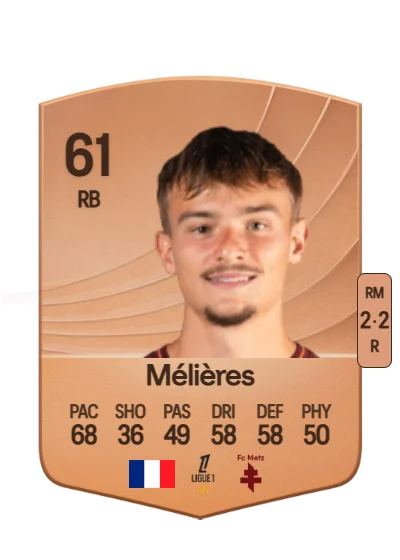 Cléo Mélières card