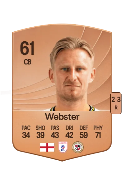 Byron Webster card